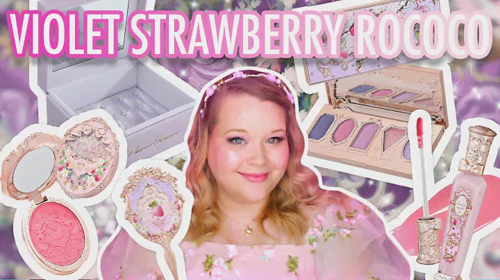 Flower Knows Violet Strawberry Rococo FULL COLLECTION | Beauty Try-On & Swatches @flowerknows