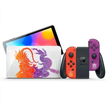 Портативная игровая консоль Nintendo Switch OLED Pokemon Scarlet & Violet Edition-0