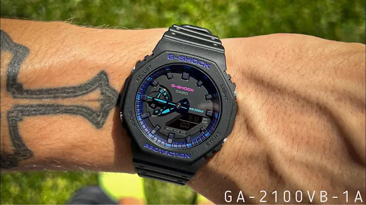 Casio G-Shock Blue Violet GA-2100VB-1A