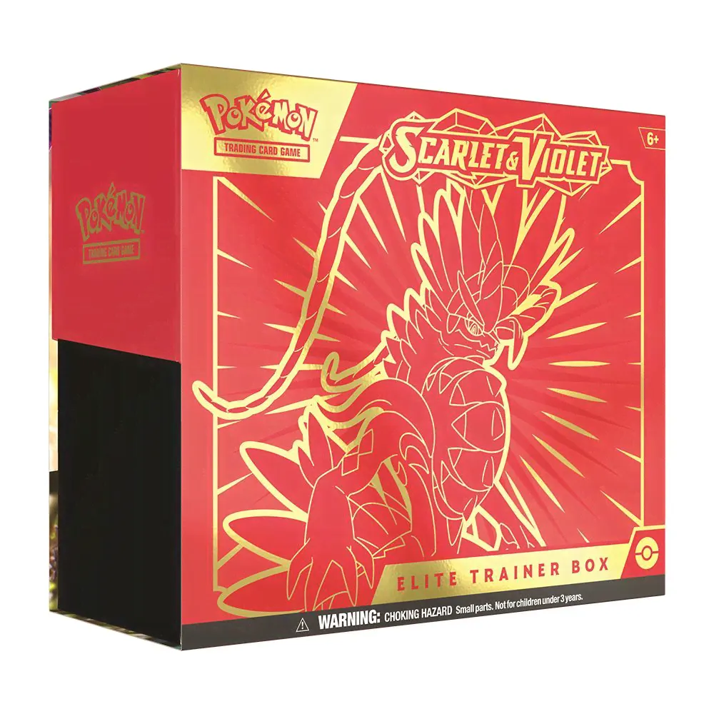 Pokemon: Набор карточек Scarlet & Violet Koraidon Elite Trainer Box