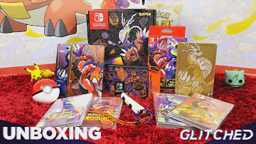 Pokemon Scarlet and Pokemon Violet Mega Unboxing - Console, Dual Pack, Steelbooks and more